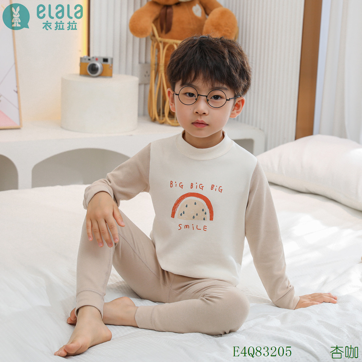 ELALA/衣拉拉男孩秋衣秋裤套装