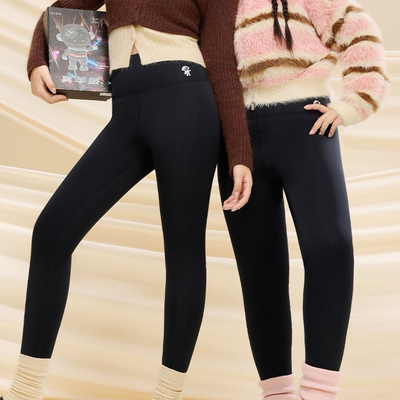 筱川名物x65 650克女士秋冬加厚款4.0保暖羊绒太空裤