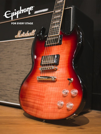EpiphoneSG初学电吉他实木