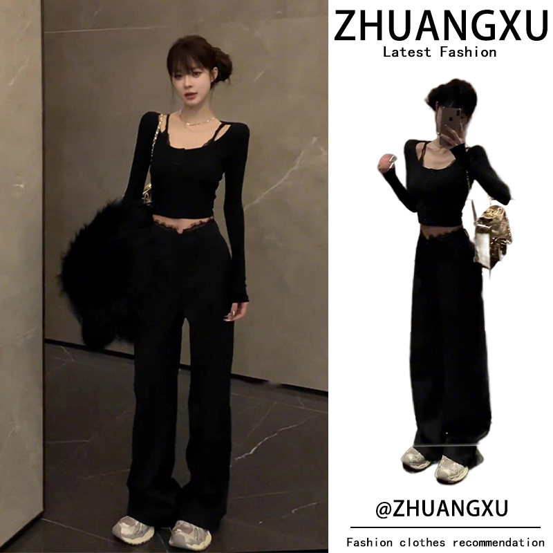 冷淡系女装高级套装女秋冬2025新款成熟御姐气质女神范裤子两件套