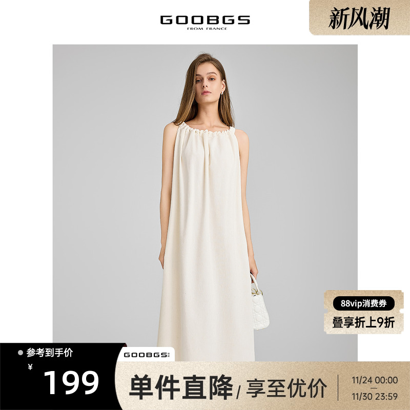GOOBGS谷邦无袖连衣裙