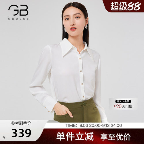 GOOBGS谷邦长袖衬衫女