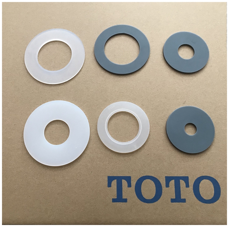 TOTO马桶水箱配件 排水阀密封圈 下水出水阀止水胶圈胶垫硅胶垫片
