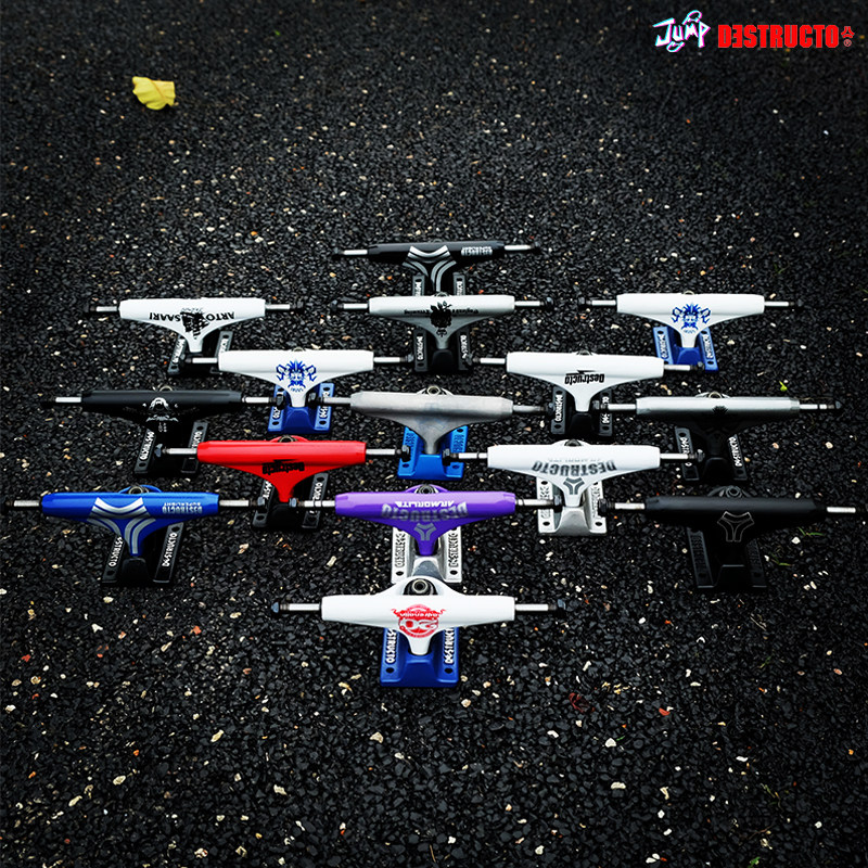 美国正品Destructo支架双翘桥D桥Sparkle支架坚固耐用 Jump滑板店