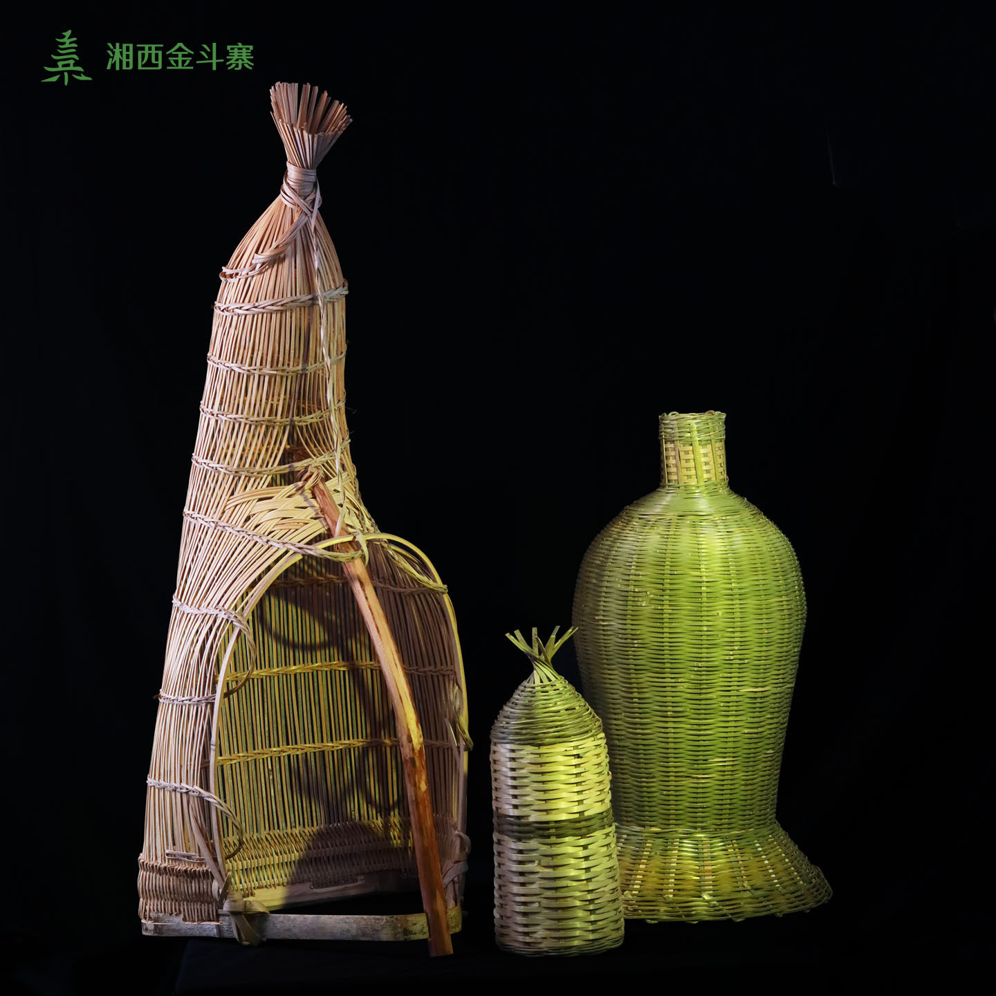 手工竹编笼泥笼地笼小鱼笼黄篓鳅笼竹编灯罩装饰鳝笼道具