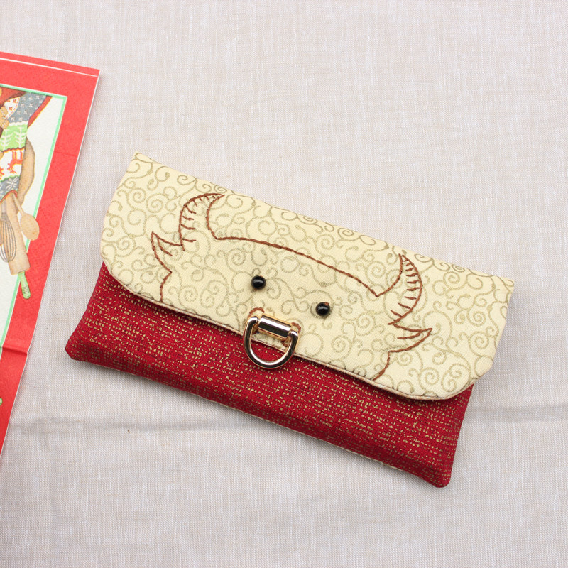 新生牛年红包利是封diy礼物生肖辛丑2021压岁钱牛气冲天牛市吉祥