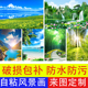 定制自然风景画自粘贴纸客厅卧室壁纸背景墙纸网红海报直播间墙贴