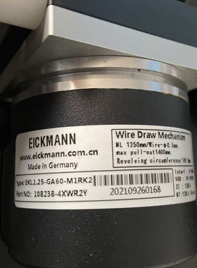EKL1.25-GA60-M1RK2 拉线编码器EICKMANN