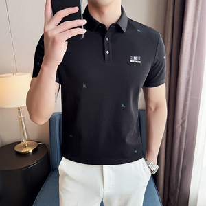 新款翻领短袖  POLO衫男 PL6603-P55图片