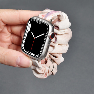 适用小米手环8pro表带链9pro版 冰丝发圈7pro代手腕带女生redmiwatch4手表带红米5智能运动watch4替换表链夏天