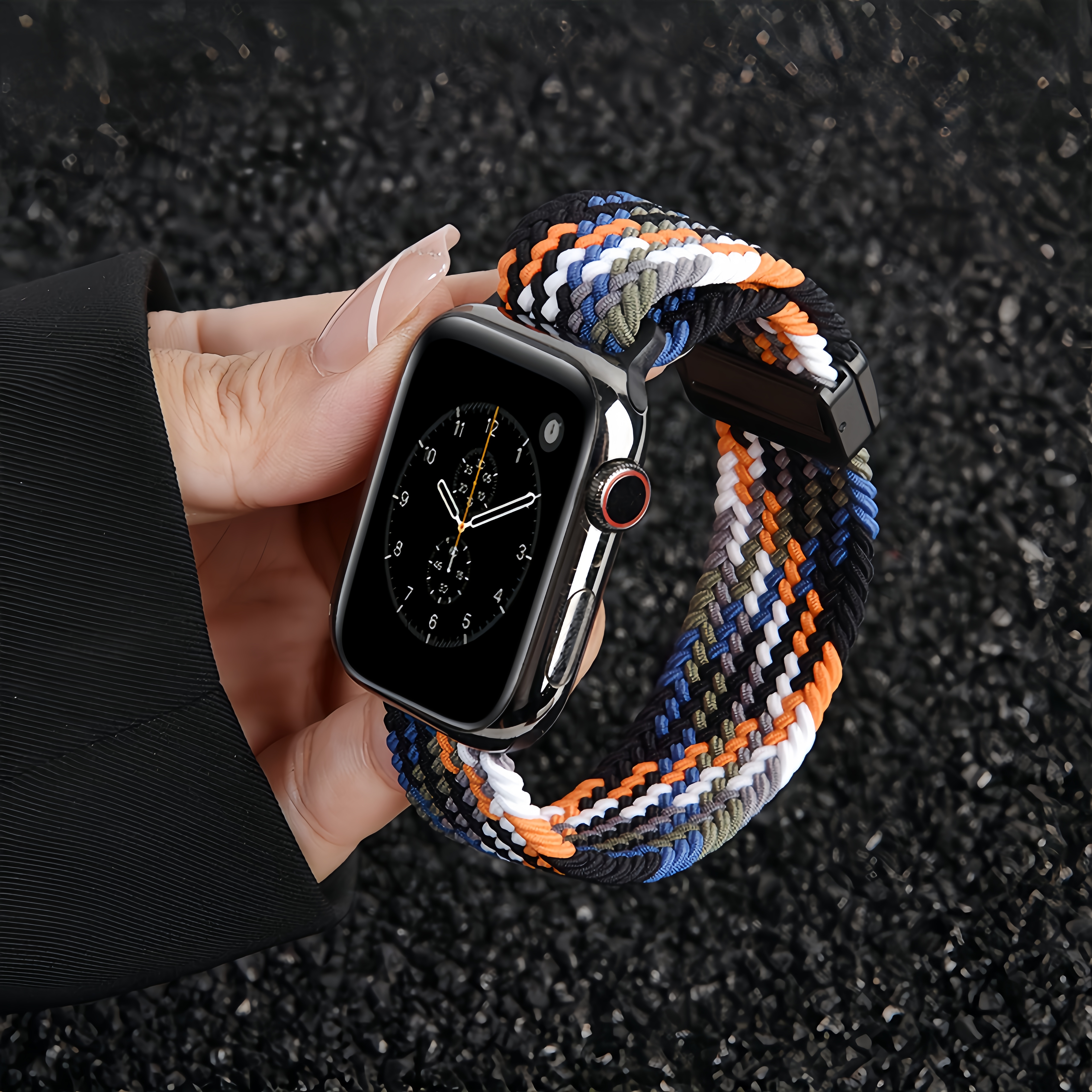 适用iwatch11/10代编织磁吸扣