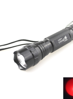 UltraFire WF-501B 3W CREE XR-E Q5 红光620nm LED手电筒