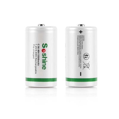 1.2V5500mAh镍氢可充电电池