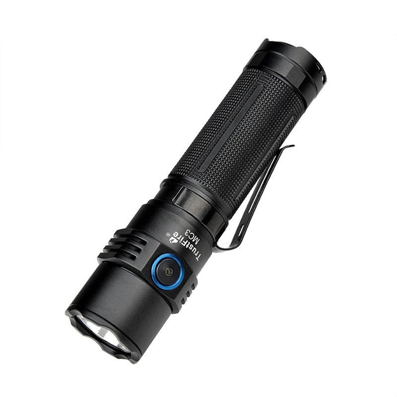 TrustFire MC3 2500流明360米射程磁吸充电LED手电21700电池