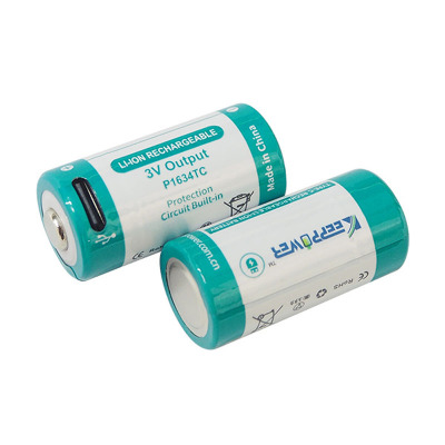 KeepPower16340可充电电池