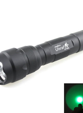 UltraFire WF-502B 3W CREE XR-E Q5 绿光520nm-535nm LED手电筒
