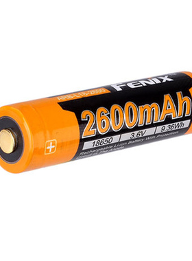 菲尼克斯Fenix ARB-L18-2600 18650 带保护尖头可充电锂电池