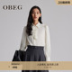 小资上衣10484010 女冬法式 OBEG欧碧倩轻熟风职场通勤穿搭长袖 衬衫