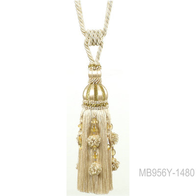 窗帘绑带窗帘流苏客厅卧室民宿