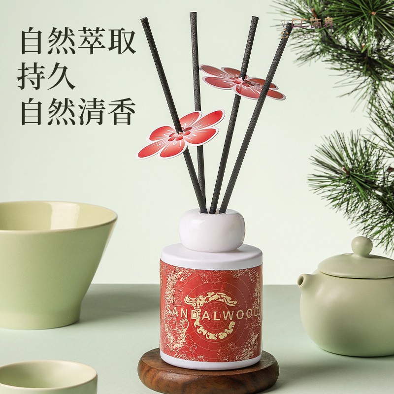 法国进口无火香薰精油北欧家用室内卧室持久房间香水除臭摆件