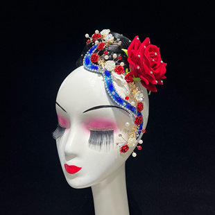 饰良人少数民族傣族舞蹈剧目碧波清影同款头饰艺考独舞表演头花