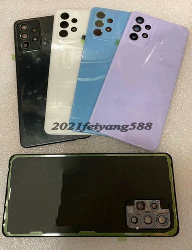 适用于三星/SAMSUNG A52 SM-A525F 4G 5G A526后盖电池盖后壳外壳