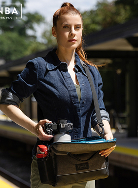 天霸摄影包tenba单肩相机包斜跨单反微单大容量加厚天际 Skyline V2 10 12寸黑灰色