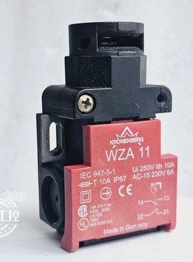原装德国/KRONENBERG安全开关 WZA 11 AC-15 230V 6A 现货