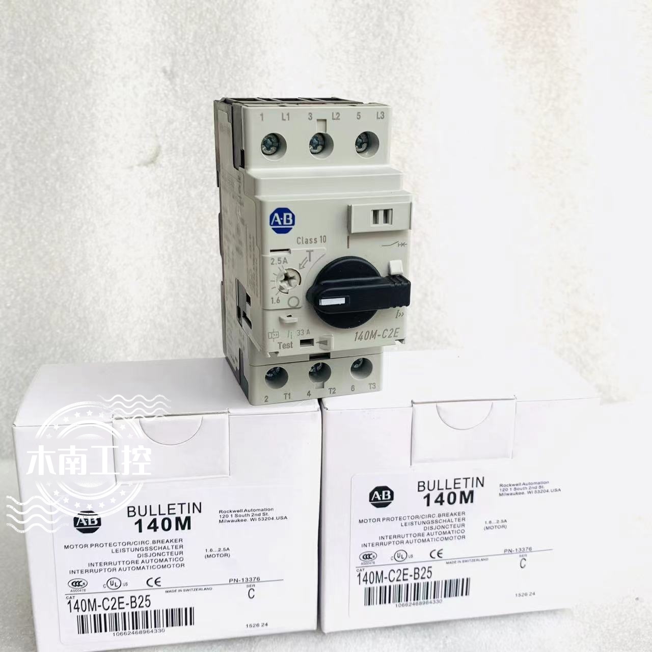 原装 罗克韦尔 AB断路器140M-C2E-C10/C16/C20/C25/C29/C32 现货