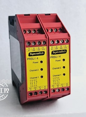 原装Tapeswitch安全继电器PRSU/4 920022 24VAC/DC 50-60Hz 现货
