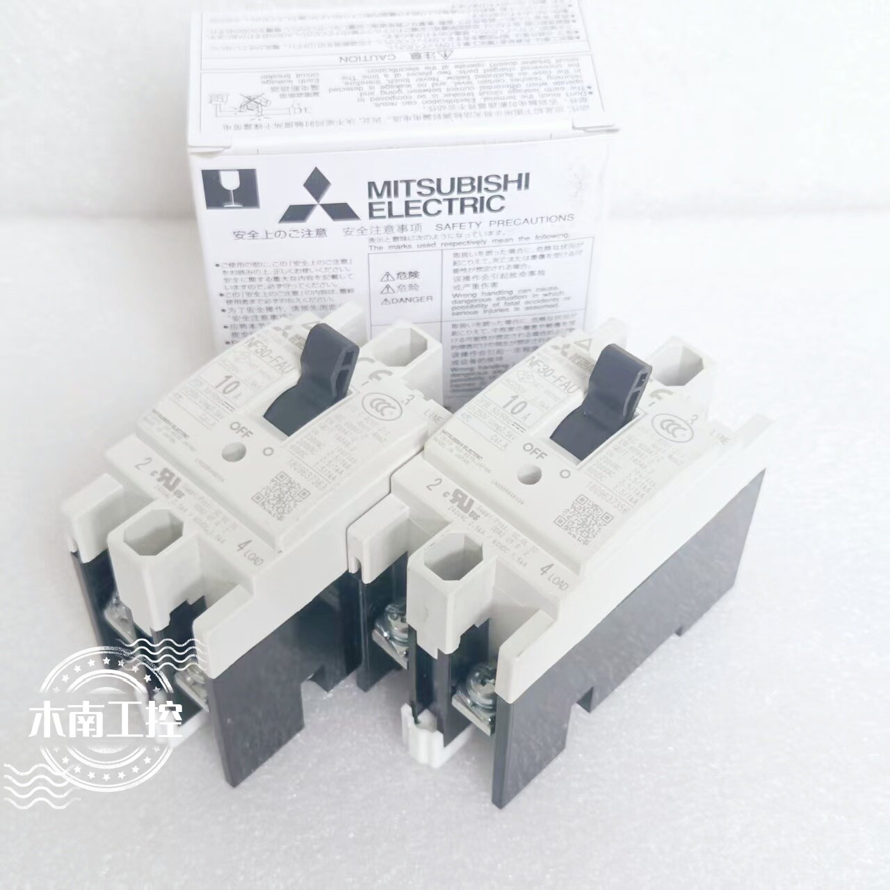 原装三菱MITSUBISHI断路器NF30-FAU 3P 5A 10A 15A 20A 30A 现货