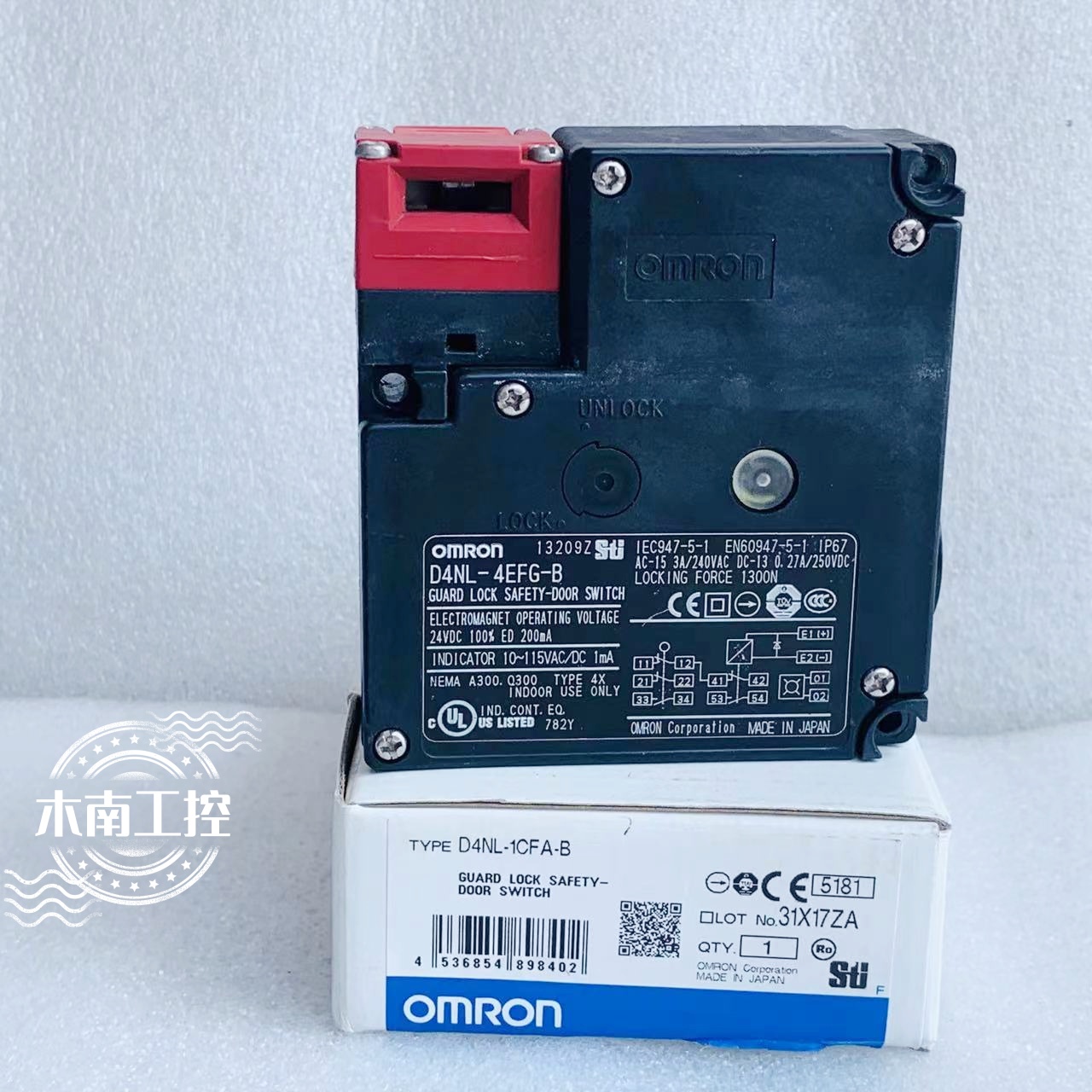 原装欧姆*安全门开关 D4NL-2HFG-B/1HFG/4HFG/1GFG/2GFG/4GFG-B