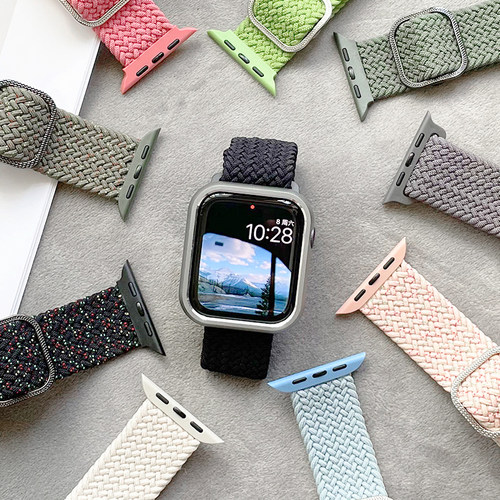 星光自由弹力尼龙适用iwatch表带