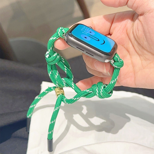 抽绳小众s7夏天适用iwatch表带