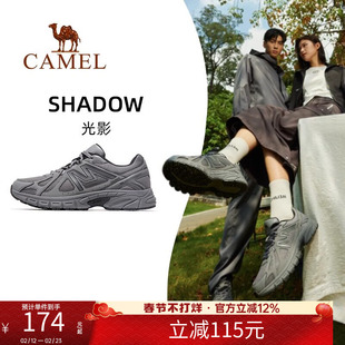 【光影】骆驼运动鞋女秋冬休闲女鞋跑步鞋女款鞋子慢跑鞋老爹鞋女