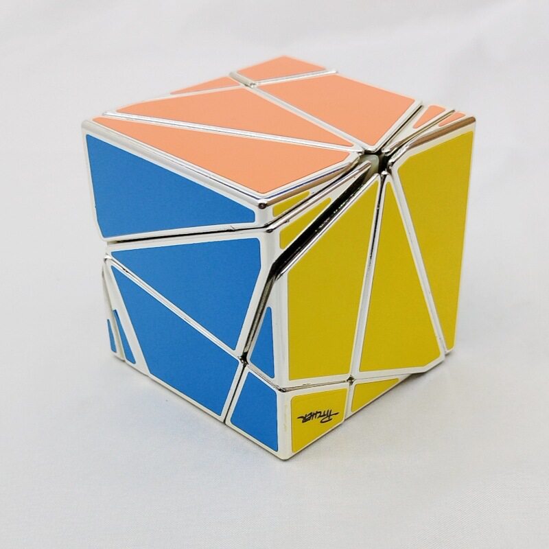卡尔文Calvin's Pitcher Insanity Cube镀银色疯狂(神迷乱)魔方