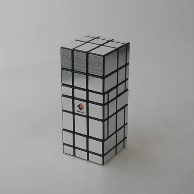 梯色 层层叠3号镜面魔方 3连体限制旋转连体魔方 Siamese Cube