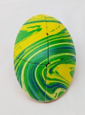 Calvin's卡尔文艺术涂鸦爆烈熔岩)二阶魔方David Pitcher设计