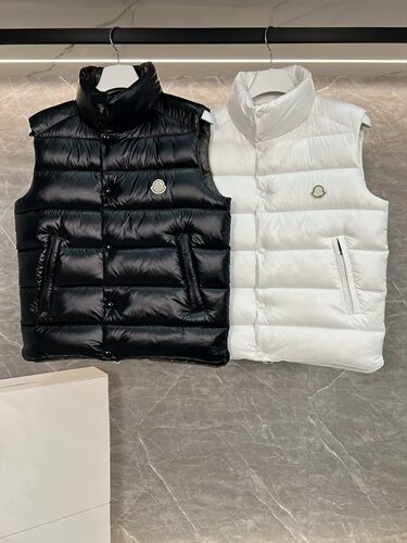 欧货高端立领羽绒服马甲男2026年冬季情侣装加厚坎肩背心鹅绒外套