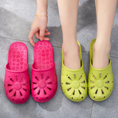 妈妈凉鞋 老人非常防滑包头拖鞋 女款 高档柔软透气不臭脚越南乳胶鞋