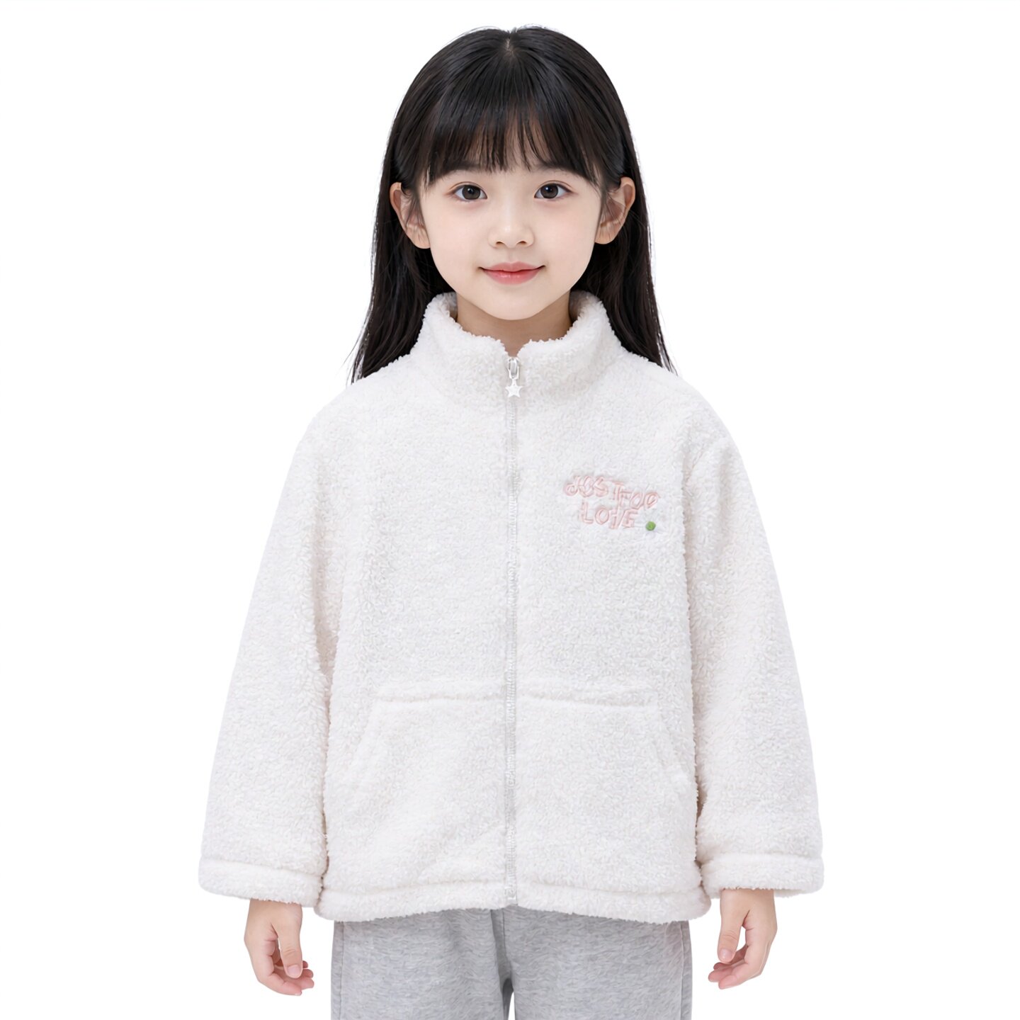 拉链衫外套女童童装Abckids秋季图片