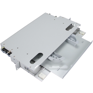 杰路驰 储纤单元框 1U3U白色黑色储纤箱 ODF配线柜储纤单元筒光纤储存机柜盘纤架绕线箱理线架19英寸21英寸