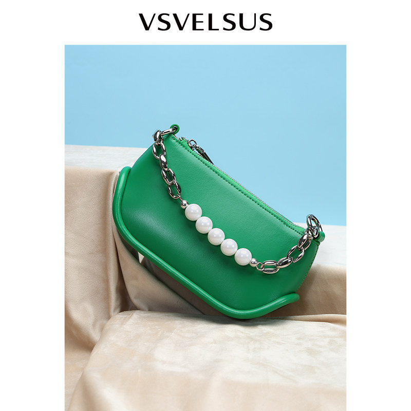 包包2022新款时尚高级质感腋下包小众设计女士单肩斜挎珍珠贝壳包