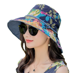 女夏天太阳帽户外遮阳帽大檐帽
