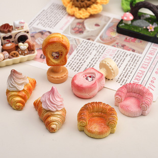 卡通diy树脂配件娃屋立体沙发台灯发夹吊坠微景观仿真食玩小摆件