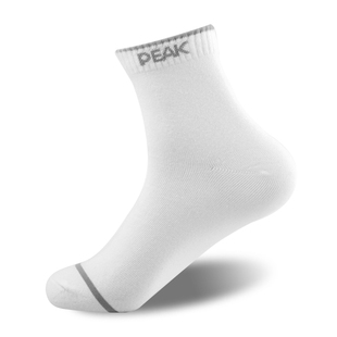 一双 匹克袜子男透气船袜篮球袜子男中筒男士 运动跑步短袜棉袜