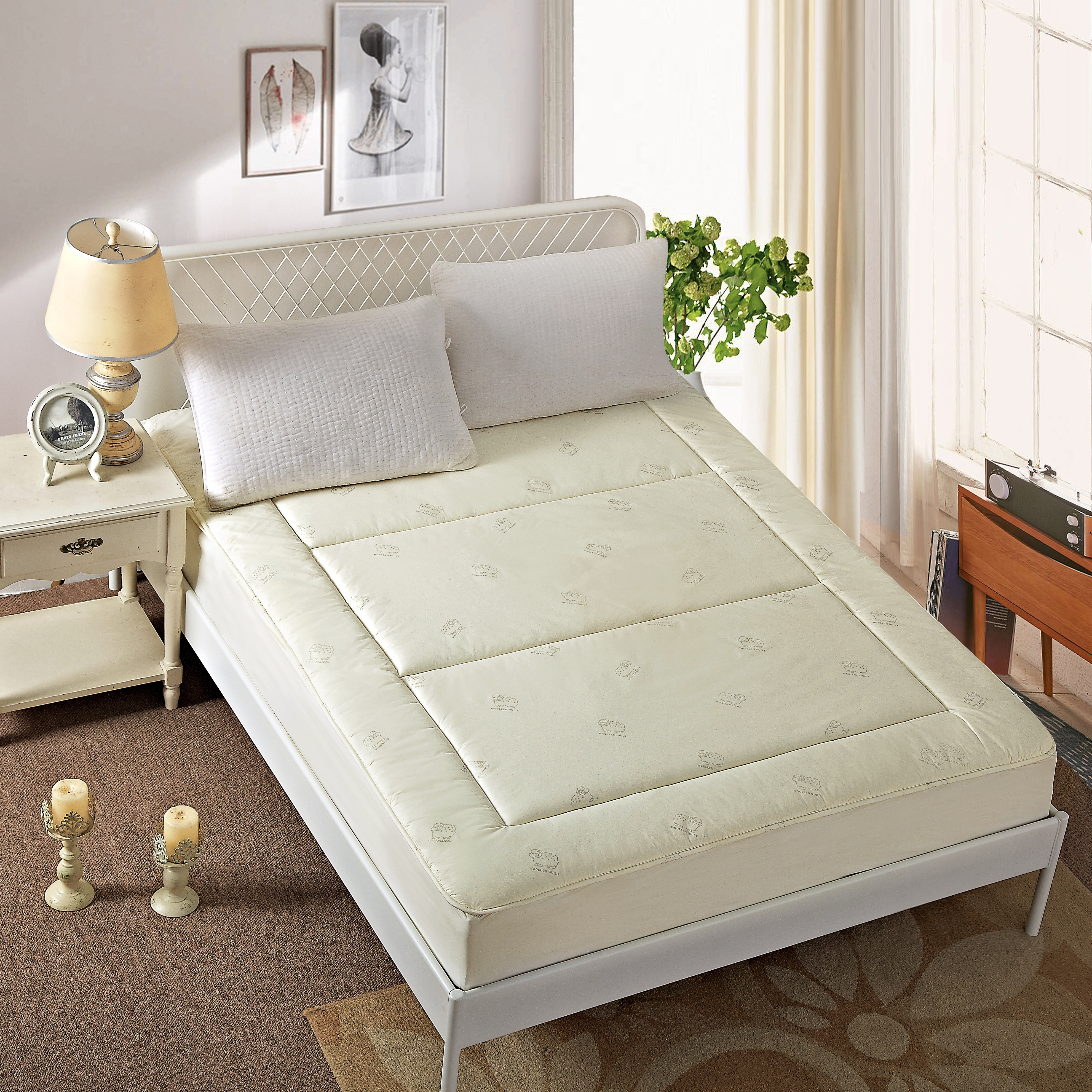 羊毛宿舍单人加厚保暖褥子床垫