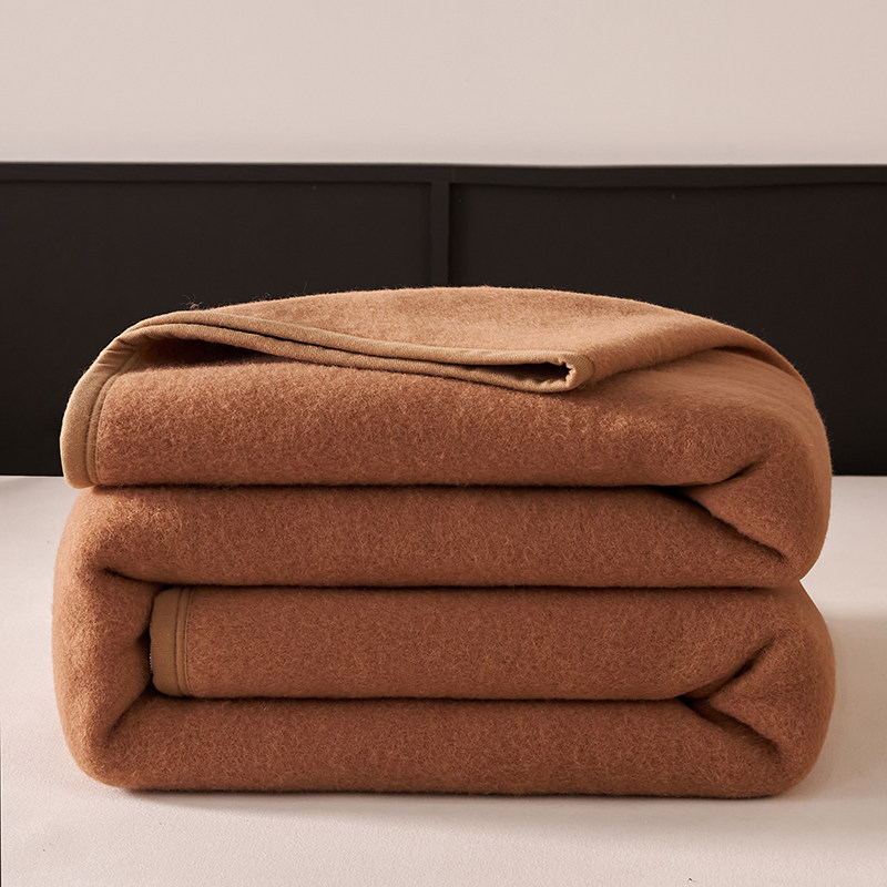 恒源祥宾馆纯羊毛毛毯冬季加厚保暖休闲毯单人四季通用柔软午睡毯,床上用品,休闲毯/毛毯/绒毯,淘宝优惠券,粉丝福利购,淘宝优惠卷
