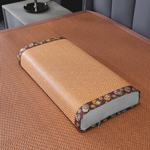 恒源祥椰棕枕头护颈椎助睡眠硬枕单人枕芯防藤方枕40*20cm夏凉枕