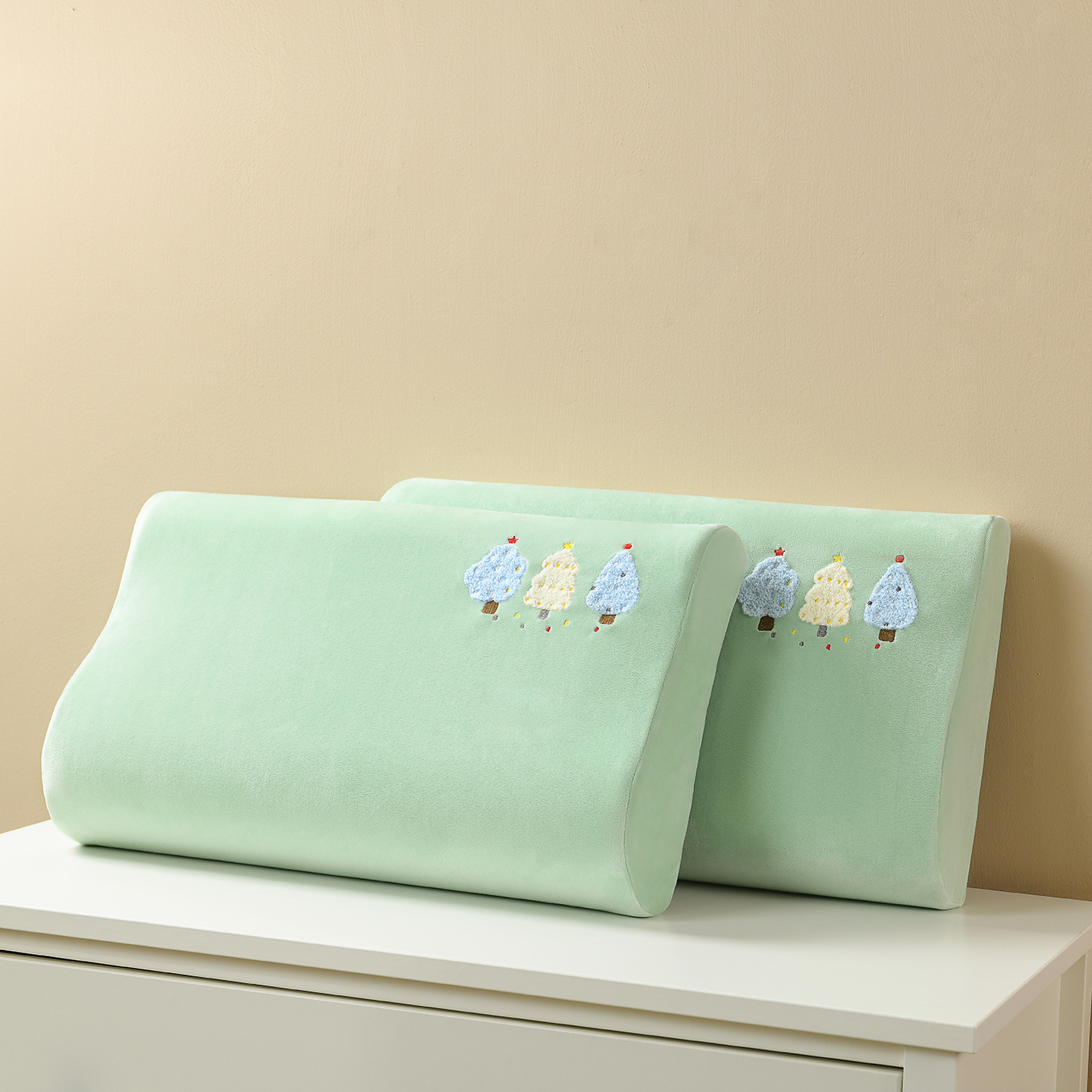 恒源祥宝宝绒乳胶枕套单件冬季单人成人男女通用加厚保暖枕芯套